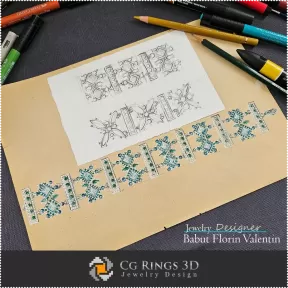 Bracelet Sketch - Jewelry Design