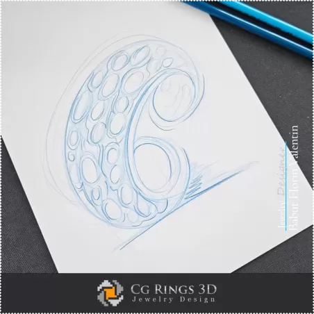 Bracelet Sketch - Jewelry Design