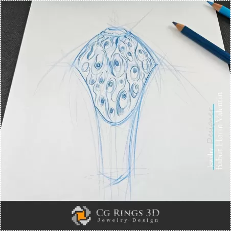 Ring Sketch-Jewelry Design