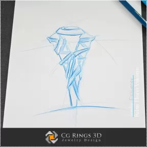 Ring Sketch-Jewelry Design