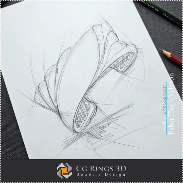 Bracelet Sketch - Jewelry Design