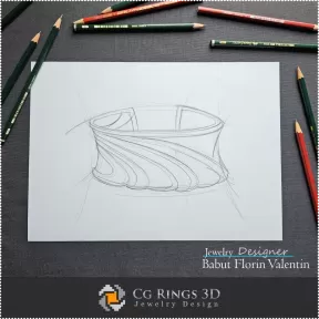 Bracelet Sketch - Jewelry Design