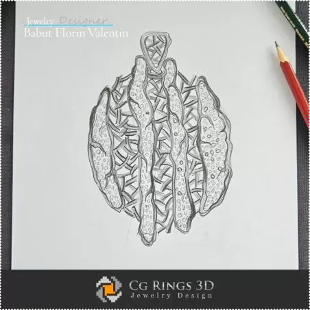 Pendant Sketch-Jewelry Design