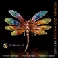 Ciondolo Libellula con Melodia di Colori - CAD Gioielli 3D