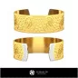 Pulsera zodiacal de Piscis para mujer - Joyería CAD 3D