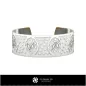 Bracciale zodiacale Pesci da donna - Gioielleria 3D CAD