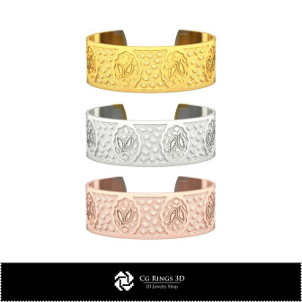 3D Women's Pisces Zodiac Bracelet Home, Bijoux 3D CAO, Bracelets 3D CAO, Bracelets 3D , Bracelets Manchette 3D , Bracelets du Zo