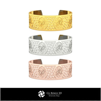 3D Women's Pisces Zodiac Bracelet Home,  Jewelry 3D CAD, Bracelets 3D CAD , 3D Bracelets, 3D Cuff Bracelet, Zodiac Bracelets 3D