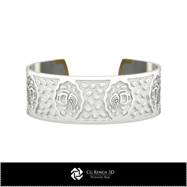 Bracelet Zodiaque Verseau Femme - Bijoux 3D CAO