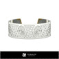 Women's Aquarius Zodiac Bracelet - Jewelry 3D CAD