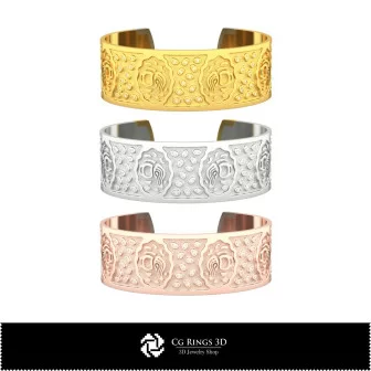 3D Women's Aquarius Zodiac Bracelet Home, Jewelry 3D CAD, Bracelets 3D CAD , 3D Bracelets, 3D Cuff Bracelet, Zodiac Bracelets 3