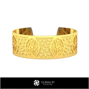 Pulsera zodiacal Capricornio para mujer - Joyería 3D CAD