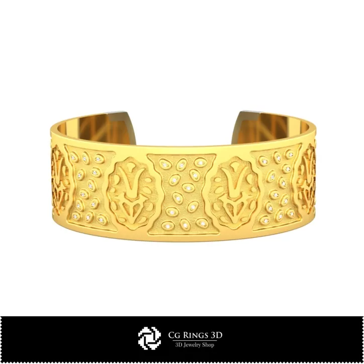 Damen Steinbock Sternzeichen Armband - Schmuck 3D CAD