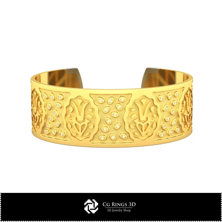 Women's Capricorn Zodiac Bracelet - Jewelry 3D CAD