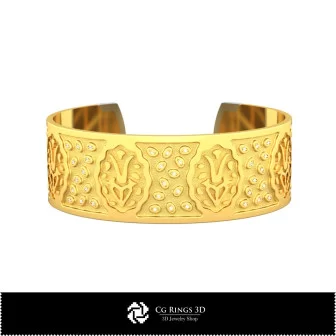 3D Women's Capricorn Zodiac Bracelet Home, Jewelry 3D CAD, Bracelets 3D CAD , 3D Bracelets, 3D Cuff Bracelet, Zodiac Bracelets 