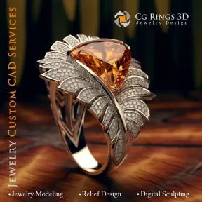 Palm Ring - Jewelry 3D CAD