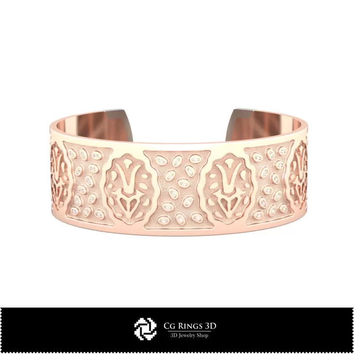 Damen Steinbock Sternzeichen Armband - Schmuck 3D CAD
