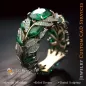 Anillo con esmeralda y diamantes - CAD 3D de joyería