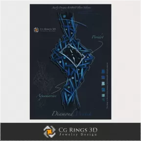 Diseño de joyas (Digital) - Diseño de reloj