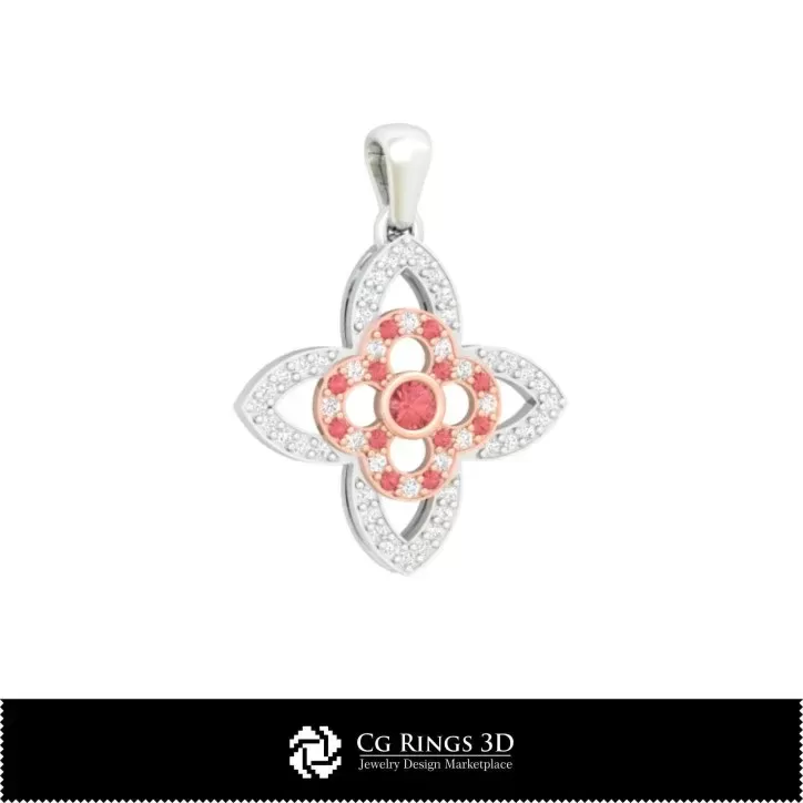 Schmuck-Anhänger 3D-CAD