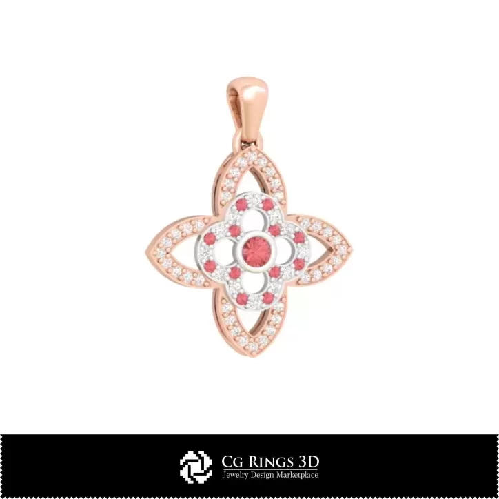 Schmuck-Anhänger 3D-CAD