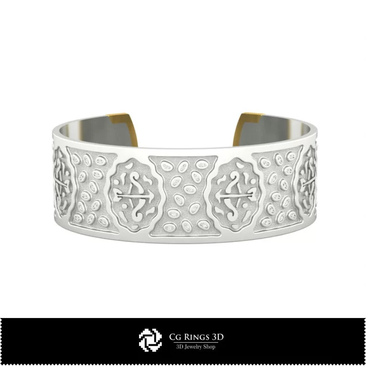 Women's Sagittarius Zodiac Bracelet - Jewelry 3D CAD