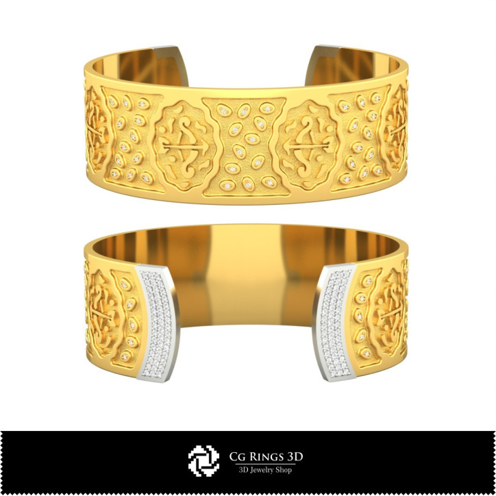 Bracelet Zodiaque Sagittaire Femme - Bijoux 3D CAO