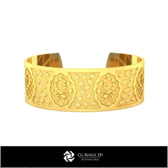 3D Women's Scorpio Zodiac Bracelet Home, Bijuterii 3D , Bratari 3D CAD, Bratari 3D, BratarI Manseta 3D, Bratari cu Zodii 3D