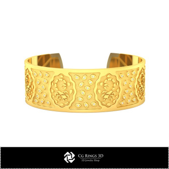 3D Women's Scorpio Zodiac Bracelet Home,  Jewelry 3D CAD, Bracelets 3D CAD , 3D Bracelets, 3D Cuff Bracelet, Zodiac Bracelets 3D