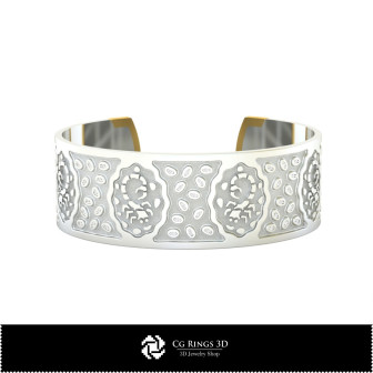 3D Women's Scorpio Zodiac Bracelet Home,  Jewelry 3D CAD, Bracelets 3D CAD , 3D Bracelets, 3D Cuff Bracelet, Zodiac Bracelets 3D