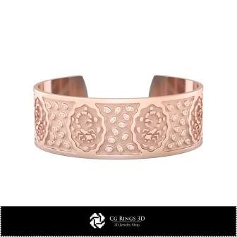 3D Women's Scorpio Zodiac Bracelet Home, Bijuterii 3D , Bratari 3D CAD, Bratari 3D, BratarI Manseta 3D, Bratari cu Zodii 3D