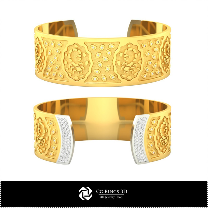 Women's Scorpio Zodiac Bracelet - Jewelry 3D CAD