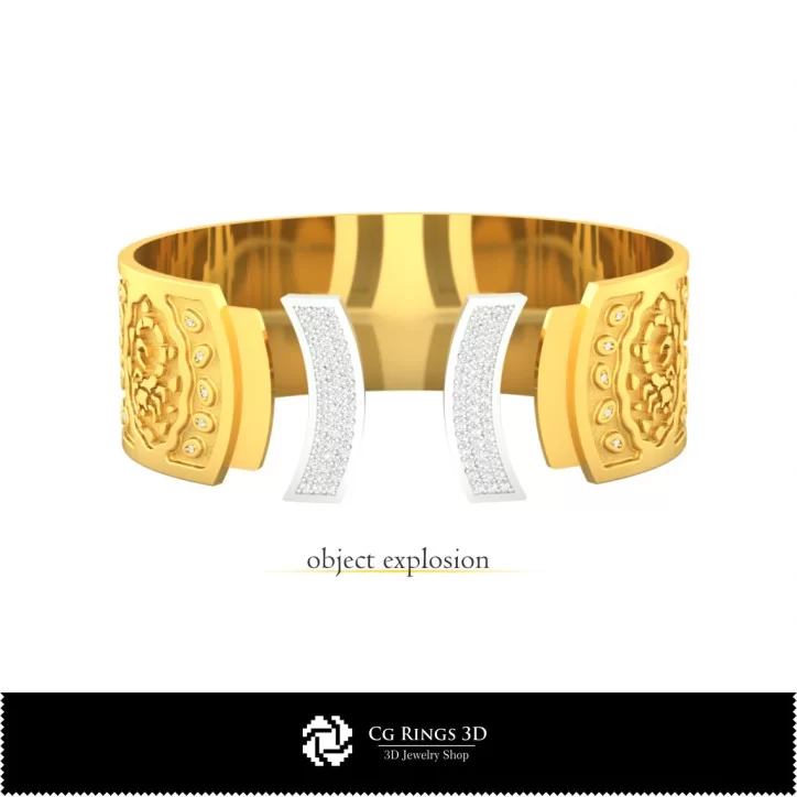 Women's Scorpio Zodiac Bracelet - Jewelry 3D CAD