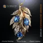 Pendentif Feuille - Joaillerie 3D CAO