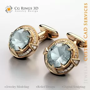 Gemelos - CAD 3D para Joyería