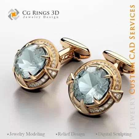 Gemelos - CAD 3D para Joyería