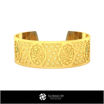 3D Women's Virgo Zodiac Bracelet Home, Bijoux 3D CAO, Bracelets 3D CAO, Bracelets 3D , Bracelets Manchette 3D , Bracelets du Zod