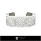 Bracelet Vierge pour femme - Bijoux 3D CAO