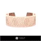 Bracciale Donna Vergine (Zodiaco) - Gioielli CAD 3D
