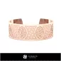Bracelet Vierge pour femme - Bijoux 3D CAO