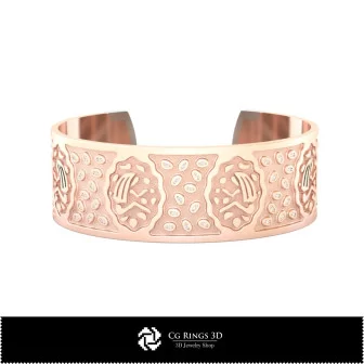 3D Women's Virgo Zodiac Bracelet Home, Bijuterii 3D , Bratari 3D CAD, Bratari 3D, BratarI Manseta 3D, Bratari cu Zodii 3D