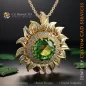 Sunflower Pendant - Jewelry 3D CAD
