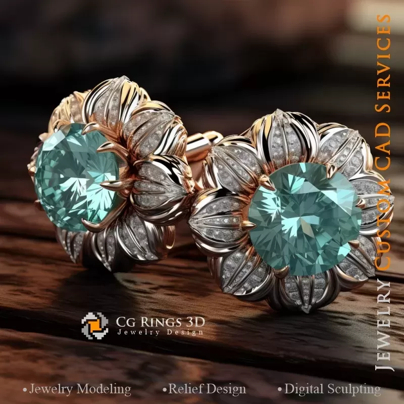 Gemelos - CAD 3D para joyería