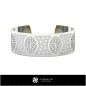 Bracelet zodiaque Lion pour femme - Bijoux CAO 3D
