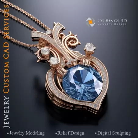 Ciondolo - Jewelry 3D CAD