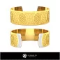 Bracelet zodiaque Lion pour femme - Bijoux CAO 3D