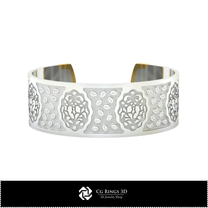 Bracciale zodiacale Cancro da donna - Gioielleria 3D CAD