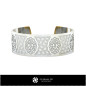 Women's Cancer Zodiac Bracelet - Jewelry 3D CAD