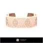 Bracciale zodiacale Cancro da donna - Gioielleria 3D CAD Bracciale zodiacale Cancro da donna - Gioielleria 3D CAD