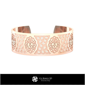 3D Women's Cancer Zodiac Bracelet Home, Bijoux 3D CAO, Bracelets 3D CAO, Bracelets 3D , Bracelets Manchette 3D , Bracelets du Zo
